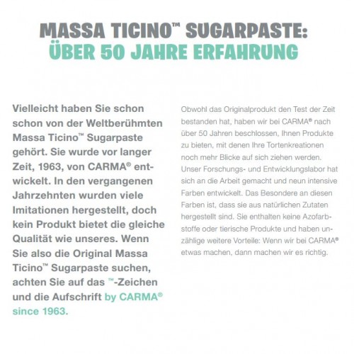 Massa Ticino - Sugarpaste Chocolate Brown - 250 g – Bild 3