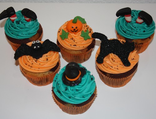 Halloween Buttercreme Cupcakes