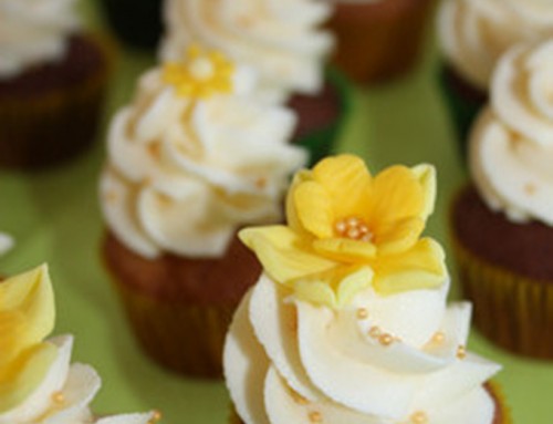 Zitronen Mini Cupcakes