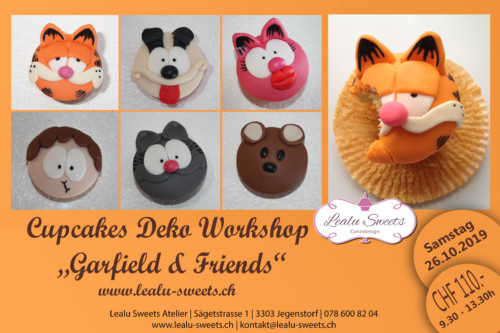 Garfield & Friends Cupcakes