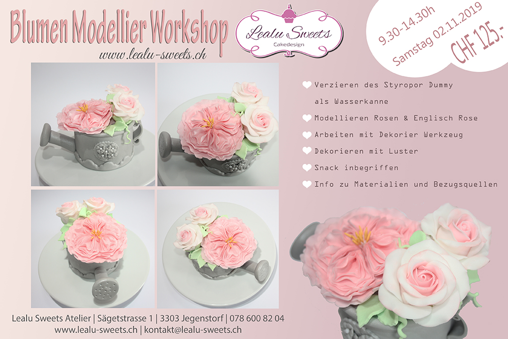 Blumen Modellier Workshop