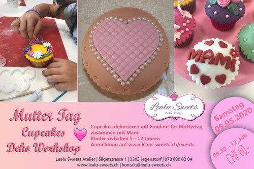 Muttertag Cupcakes Deko Workshop