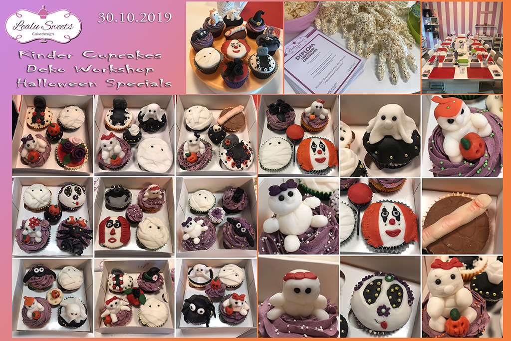 Kinder Cupcakes Deko Workshop "Helloween Specials"