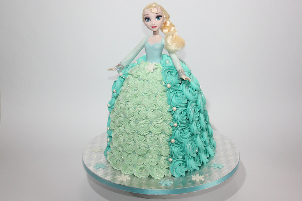 Elsa Rosette Buttercreme Torte