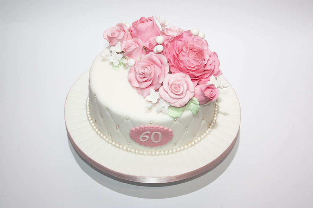 60 Geburtstag Mit Blumen Toppers Lealu Sweets