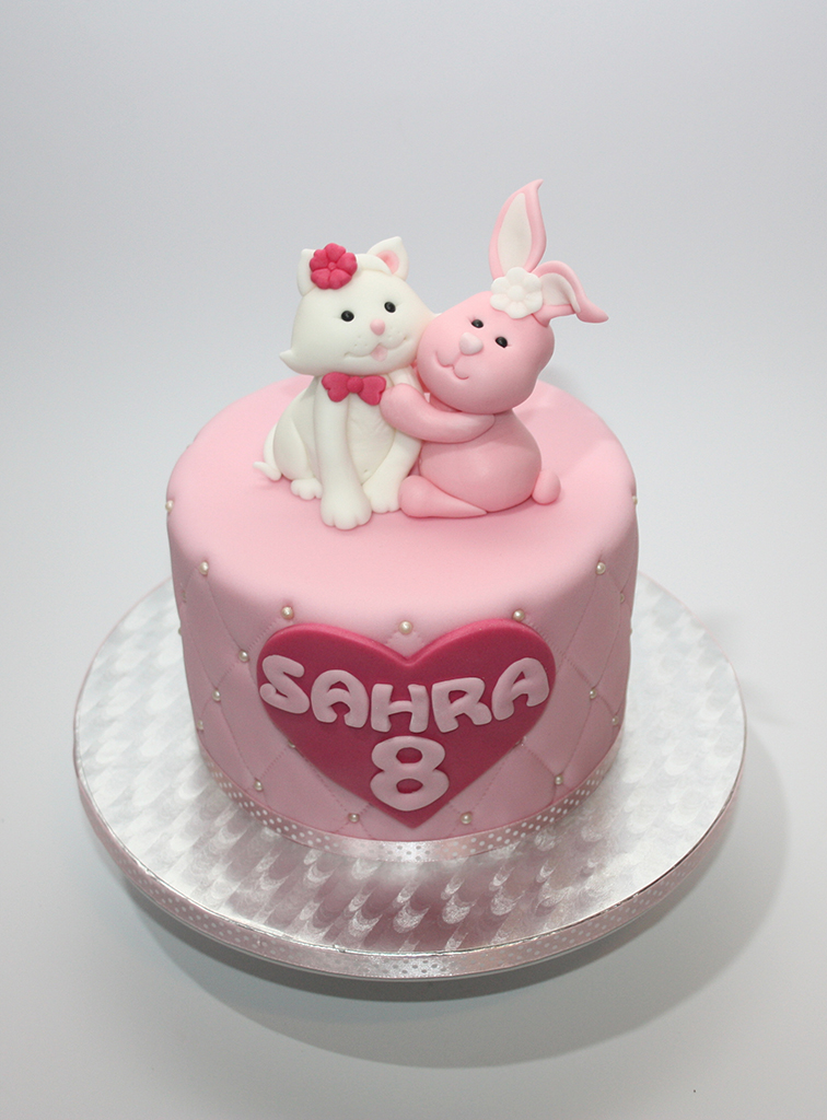 Bunny & Cat Torte