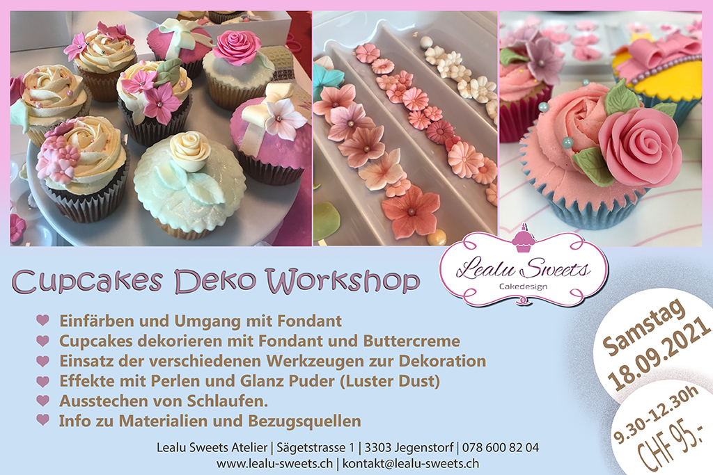 cupcake deko workshop 18sep2021