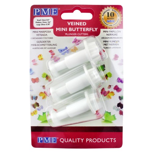 PME - Butterfly Plunger Cutter Mini set/3