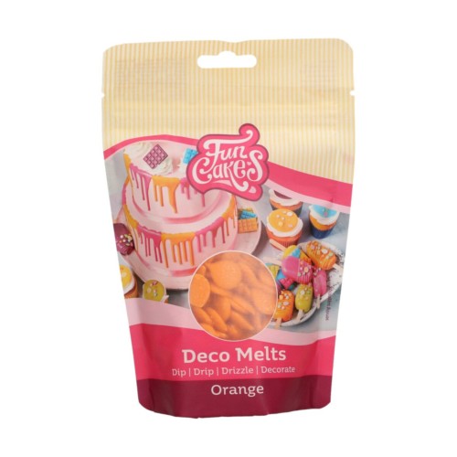 FunCakes Deco Melts -Orange- 250g