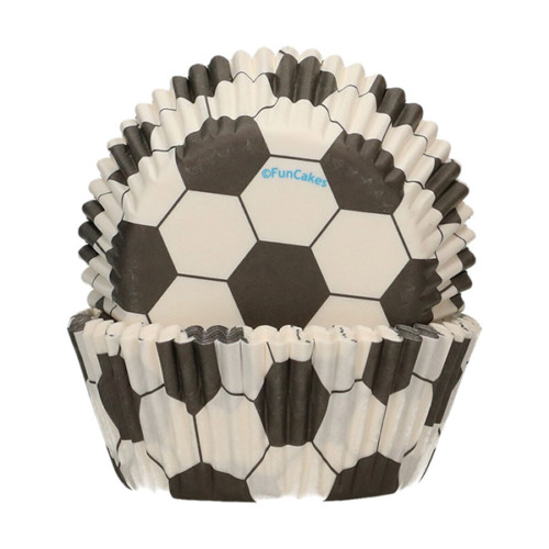 FunCakes - Baking Cups Fussball pk/48