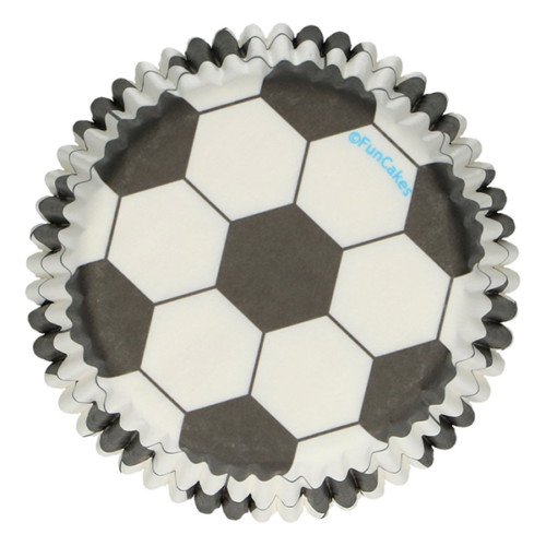 FunCakes - Baking Cups Fussball pk/48