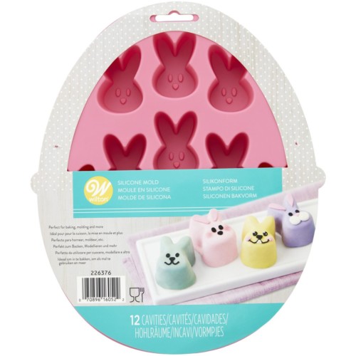 Wilton - Silicone Petite Treat Mold -Bunny