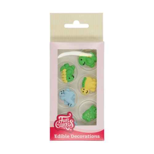 FunCakes Zucker Dekorationen Dinosaurier Set/12