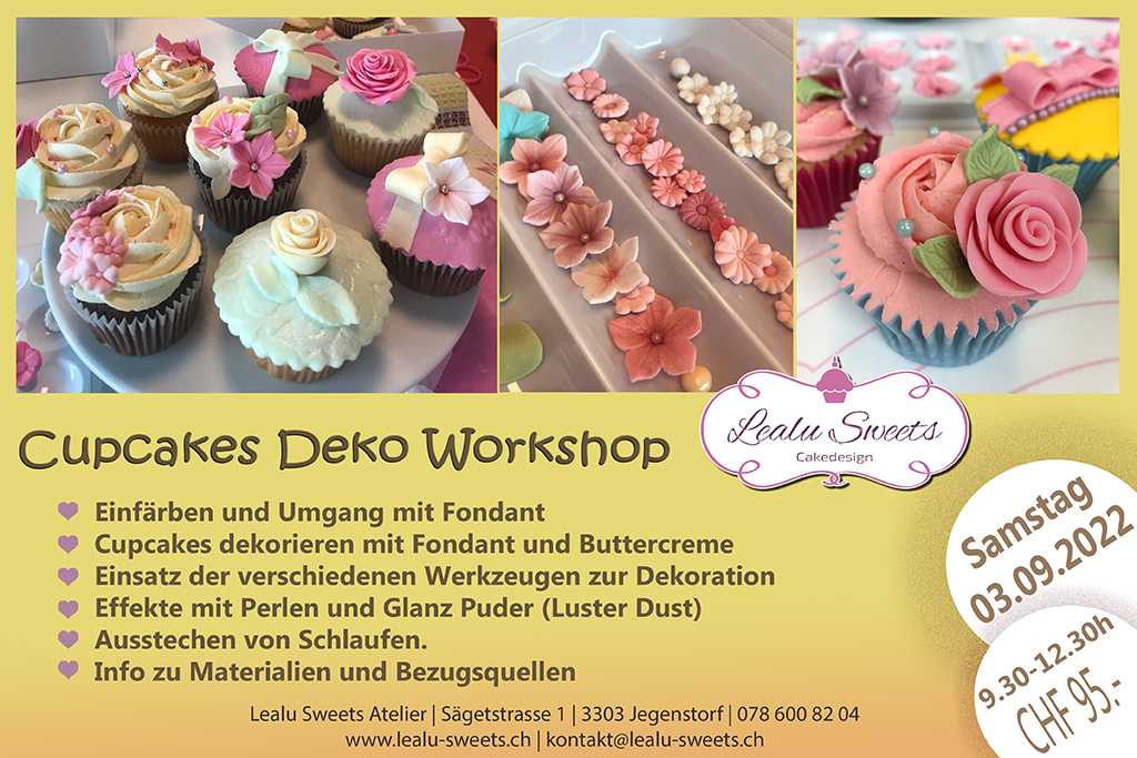 Cupcakes Deko Workshop