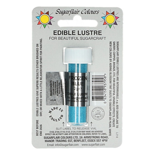 Edible Lustre Frozen Blue 2g