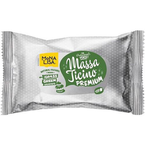 Mona Lisa Massa Ticino™ Sugarpaste – Grass Green - 250 gr
