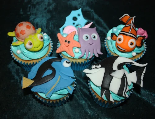 Meerestiere Cupcakes