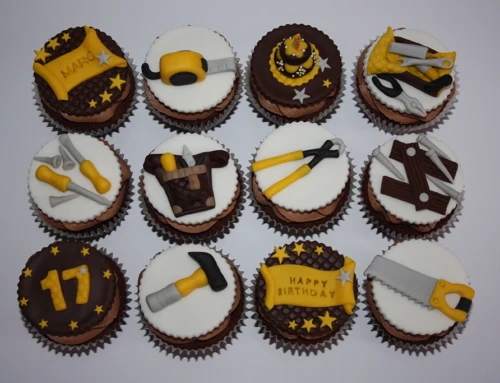 17. Geburtstag Mini Cupcakes Schreiner