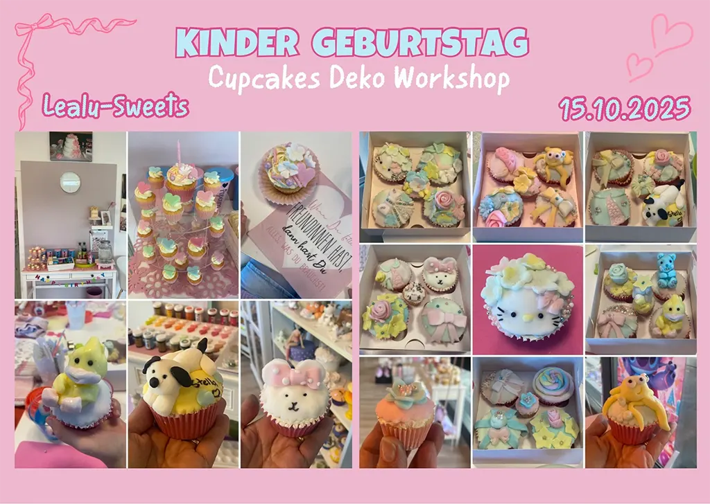 Kinder Geburtstag Deko Workshop - Oktober 2025